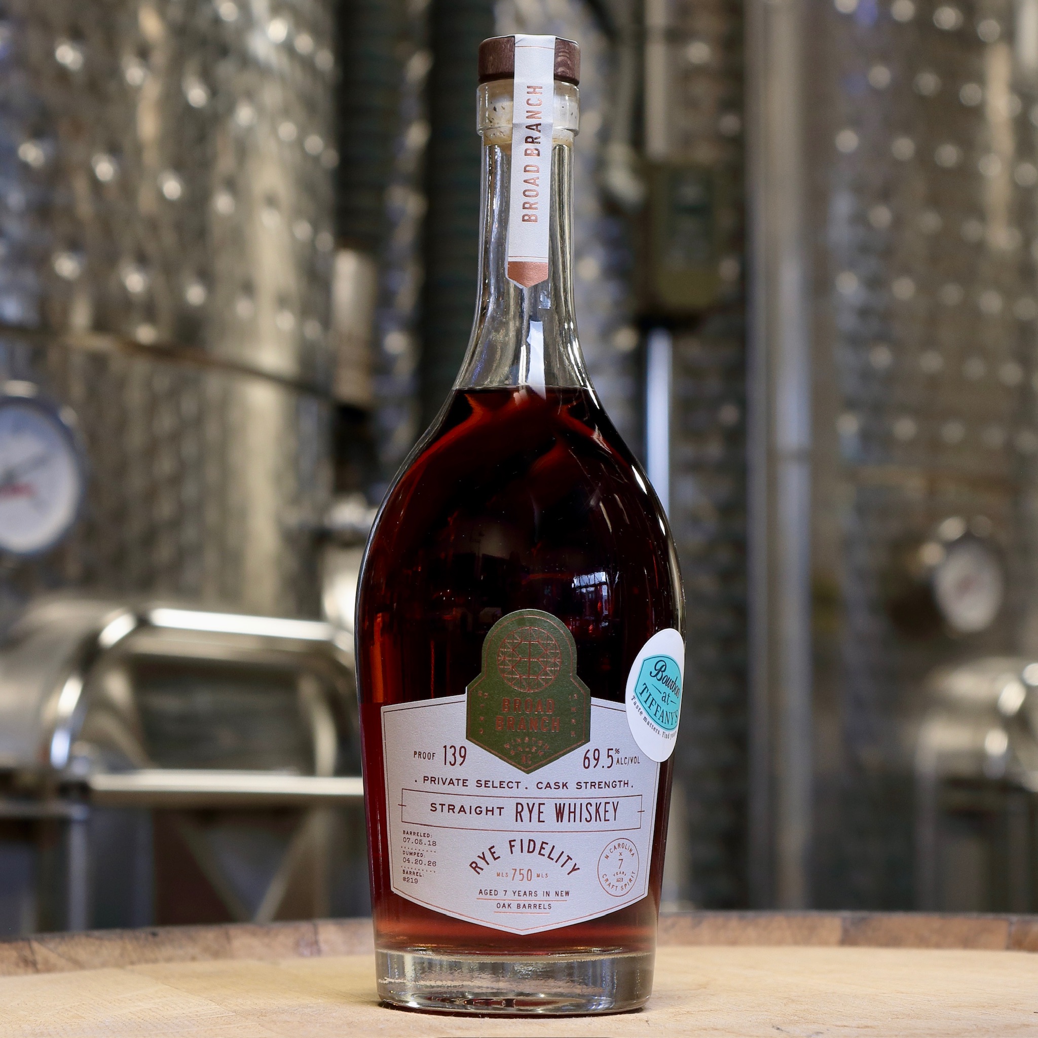 Broad Branch Distillery — Rye Fidelity